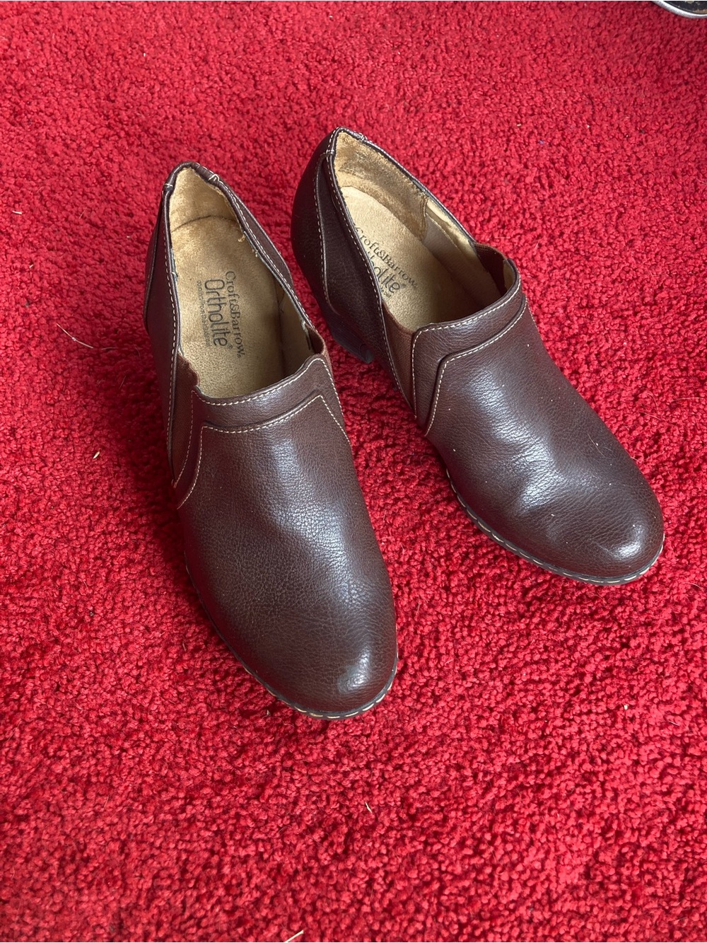 croft & barrow Brown Slip-On Ortholite Loafer